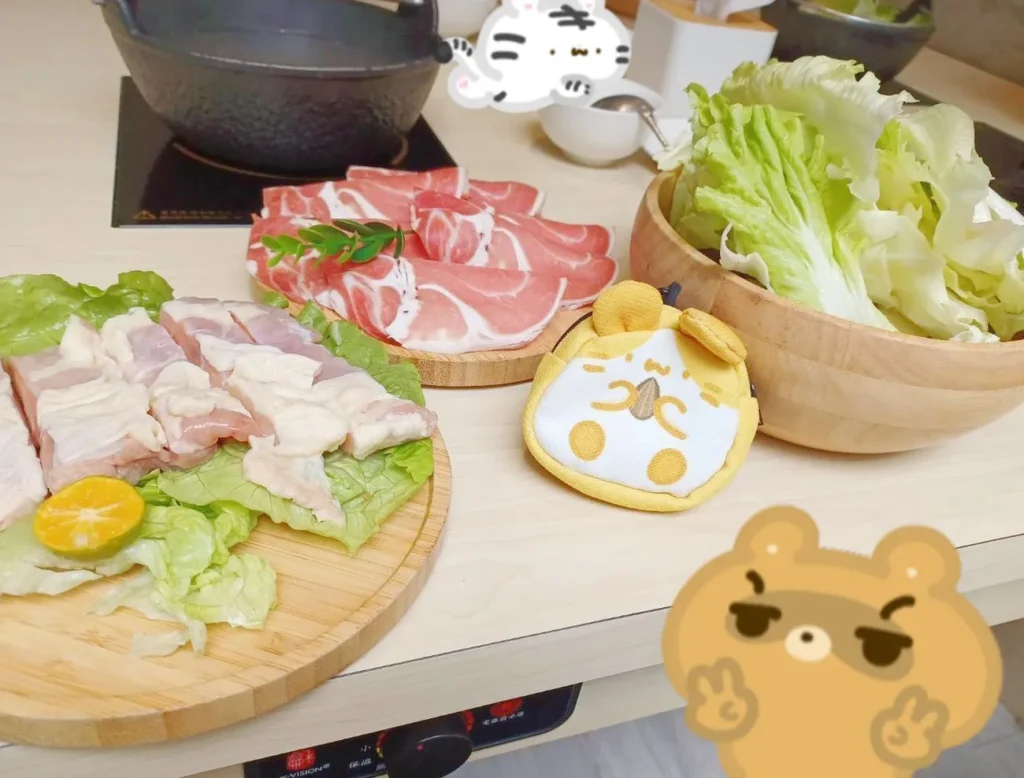 蔬菜自助吧台中火鍋饗點鍋