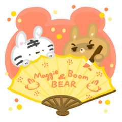 美吉熊爆爆熊2023年兔年TogetherLINE貼圖