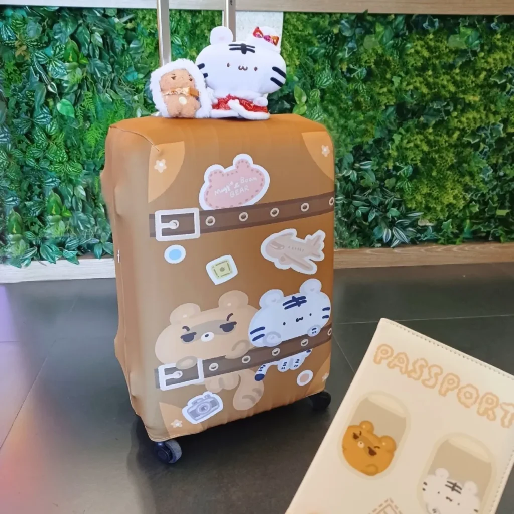 護照換發教學，出門走走好物，護照套與行李箱套
