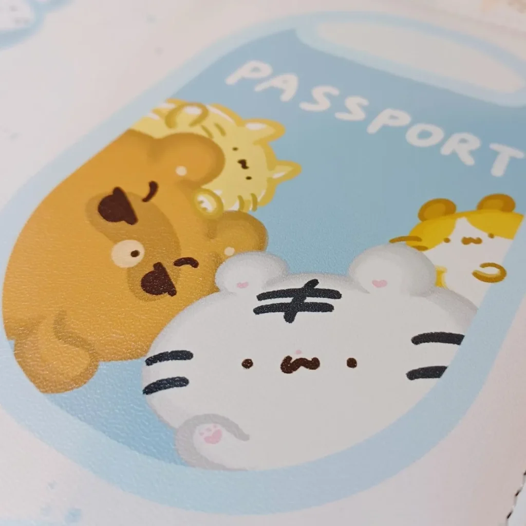 護照換發教學，出門走走好物，護照套與行李箱套