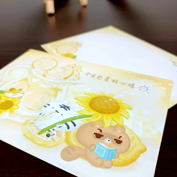 美吉熊爆爆熊熊語系列明信片