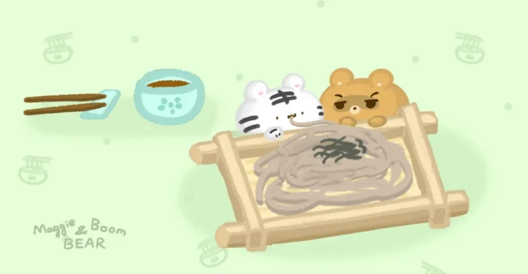 爆爆熊的眼罩：蕎麥麵小故事