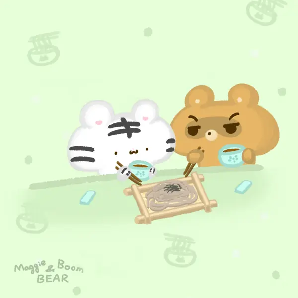 爆爆熊的眼罩：蕎麥麵小故事