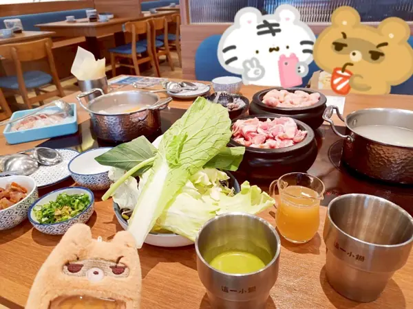 這一小鍋，台中黎明店，蔬菜自助吧吃到飽鴛鴦鍋的台中火鍋