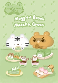 美吉熊爆爆熊的LINE主題一抹春綠