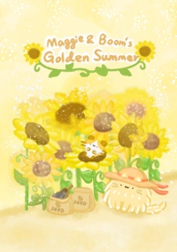 美吉熊爆爆熊的LINE主題夏日原野