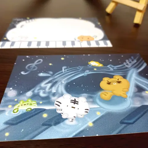 美吉熊爆爆熊熊語系列明信片