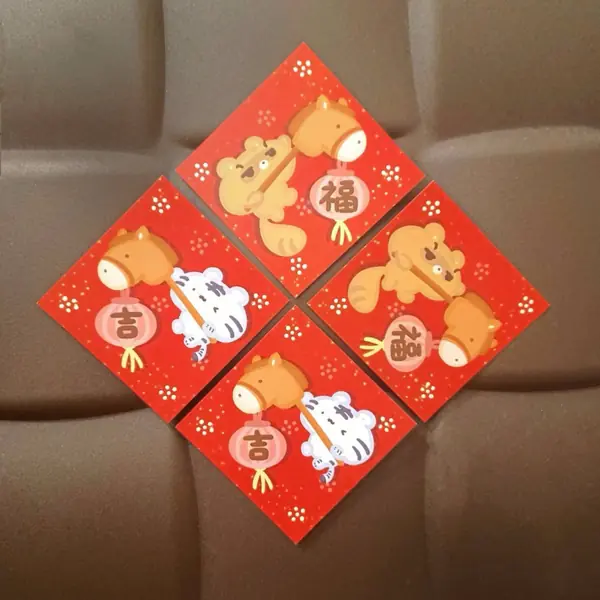 美吉熊爆爆熊春聯